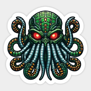 Biomech Cthulhu Overlord S01 D26 Sticker